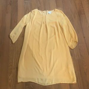 H&M yellow/gold dress